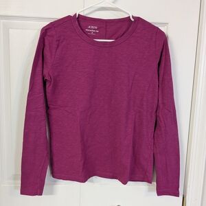 J. Crew Factory Girlfriend Long Sleeve Tee Size Small